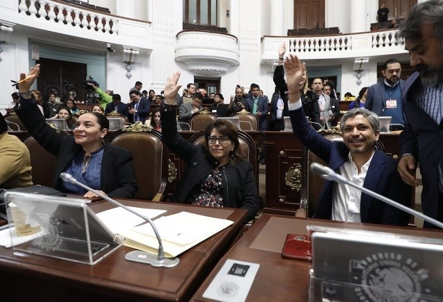 El Congreso de la CDMX durante una sesión. Foto Yazmín Ortega Cortés/Archivo