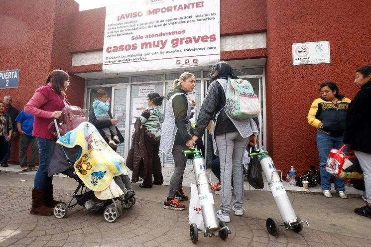 Perspectiva del Hospital Infantil de México "Federico Gómez" en imagen de archivo. Foto Roberto García