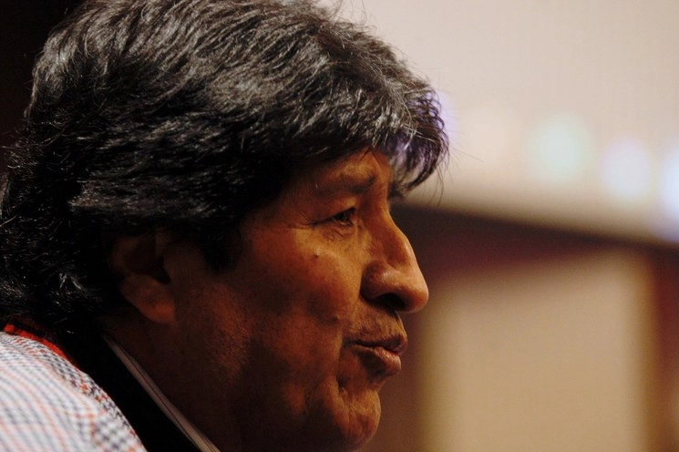 El presidente en exilio de Boliva, Evo Morales en imagen de archivo. Foto Cristina Rodríguez