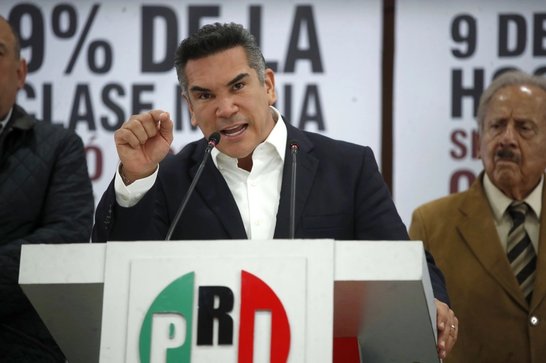 El dirigente nacional del PRI, Alejandro Moreno Cárdenas. Foto Cristina Rodríguez / Archivo