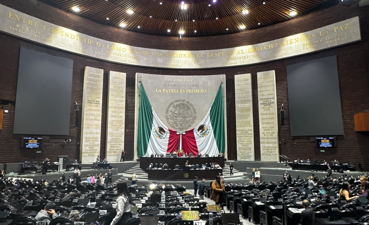 Sala de sesiones de la Cámara de Diputados en imagen de archivo. Foto 