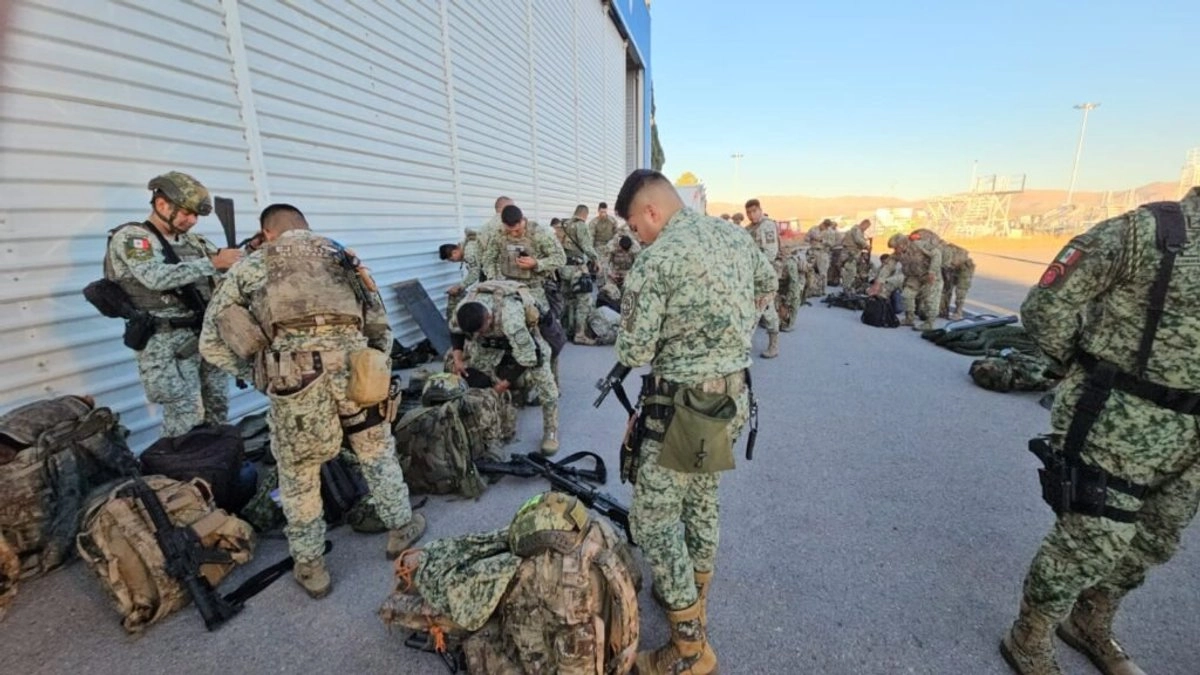 La Secretaría de la Defensa Nacional envió este domingo a Chihuahua a 90 elementos para reforzar el operativo de Seguridad en la entidad. Foto  