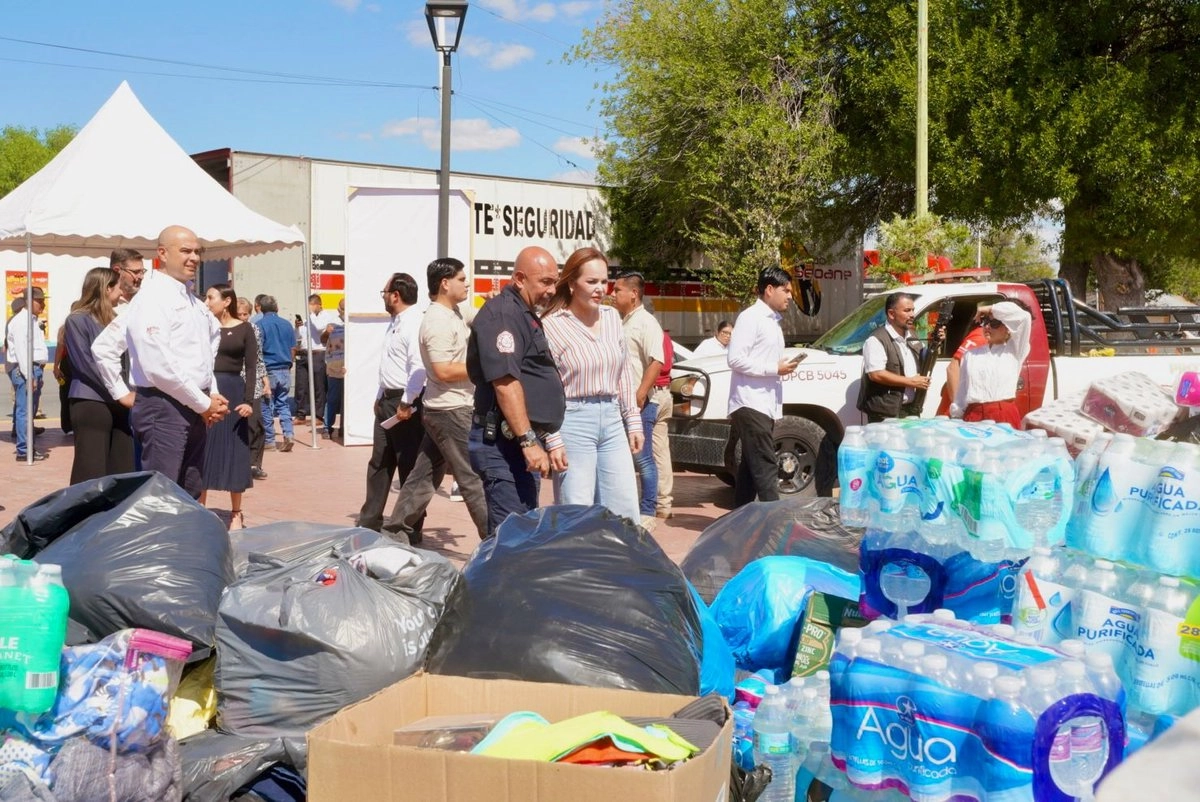 Las unidades tendrán como primer destino la ciudad de Tampico, Tamaulipas, donde se concentrará la ayuda antes de ser enviada a Veracruz, en coordinación con el gobierno del estado y Protección Civil de Veracruz, desde donde será trasladada por vía aérea a las zonas más golpeadas por las lluvias.