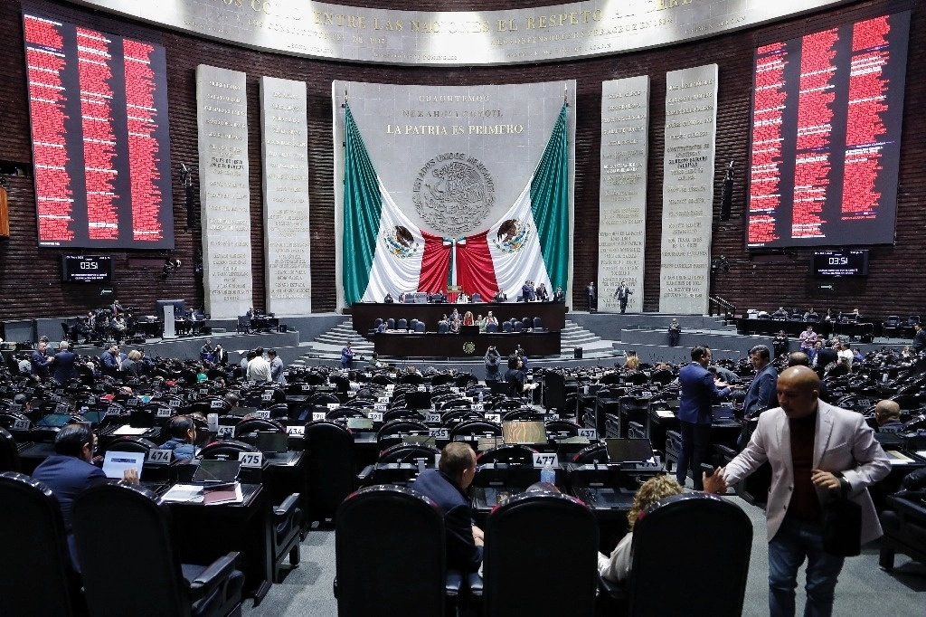 Sala de sesiones de la Cámara de Diputados en imagen de archivo. Foto Marco Peláez