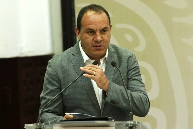 Cuauhtémoc Blanco Bravo, gobernador de Morelos. Foto Cuartoscuro