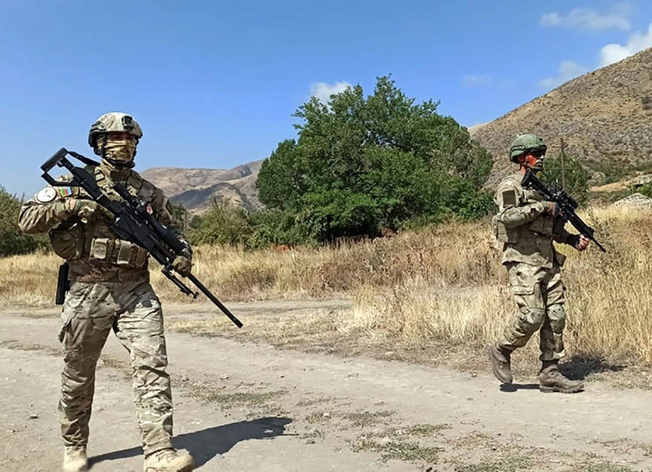 Militares de Azerbaiyán en Nagorno Karabaj. Foto Europa Press