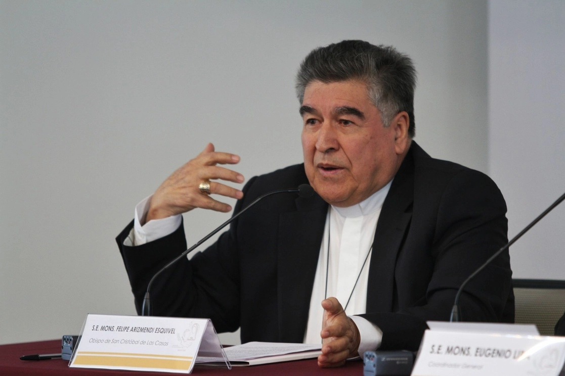 El Cardenal Felipe Arizmendi Esquivel señaló que la Jornada Mundial del 14 de noviembre buscará "remover las conciencias". Foto Cuartoscuro/Archivo

