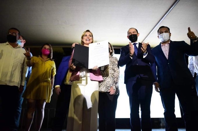 La panista no contestó los señalamientos pero su equipo la defendió. Foto @MaruCamposG