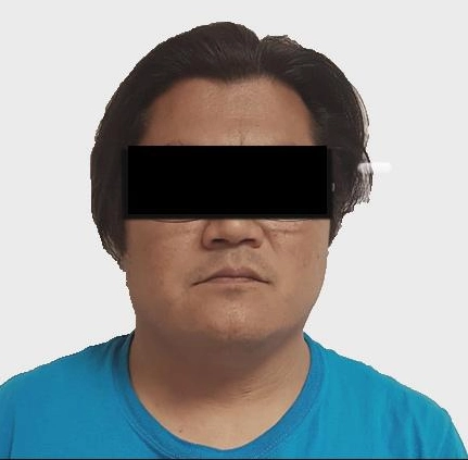 José Alfredo "N" fue detenido por ser presunto responsable  de distribuir pornografía infantil. Foto @FGRMexico
