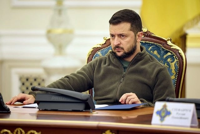 El presidente de Ucrania, Volodymir Zelensky. Foto Afp