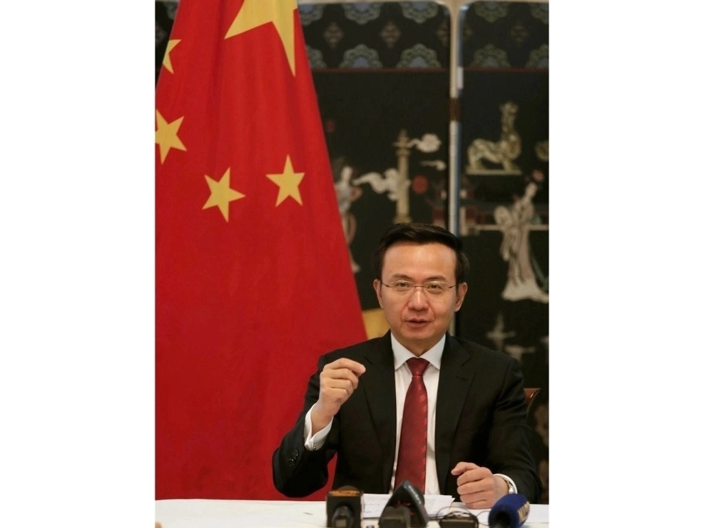 Zhang Run, embajador de China en México dijo que ha acumulado recuerdos inolvidables en los más de 600 días y noches en los que ha vivido y trabajado en nuestro país. Foto Jorge Pablo García  