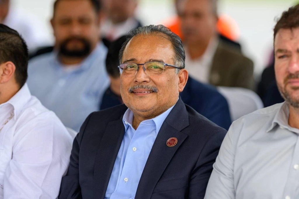 Andrés Mijes Llovera, presidente municipal morenista de Escobedo, NL. Foto Tomada de X @andresmijesmx / Archivo