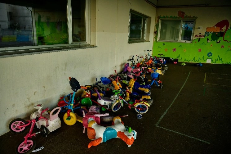 Escuela de Vitoria, en el País Vasco. Foto Ap