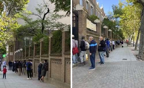 El azote del hambre se cierne sobre una parte de la clase media, que ha perdido su empleo y tiene que recurrrir al Fesbal. Foto La Jornada
