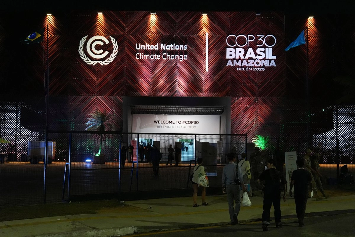 Recinto de la Cumbre del Clima COP30 de la ONU en Belém, Brasil, el 21 de noviembre de 2025.