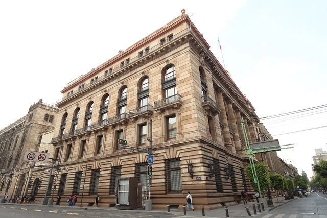 Sede del Banco de México, en la capital del país. Foto María Luisa Severiano / Archivo