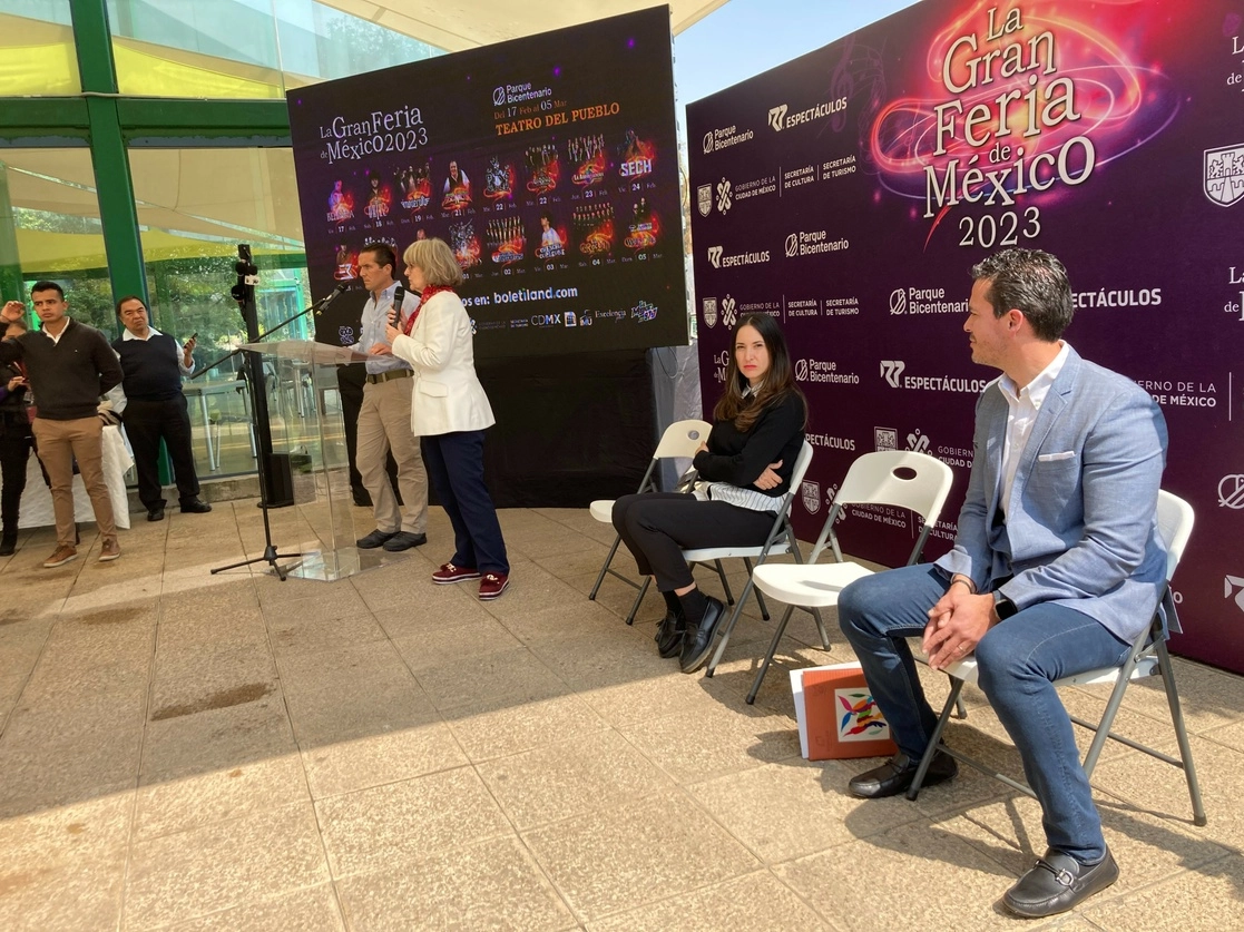 Presentación de la Gran Feria de México, que se realizará del 17 de febrero al 5 de marzo en el Parque Bicentenario. Foto Ángel Bolaños