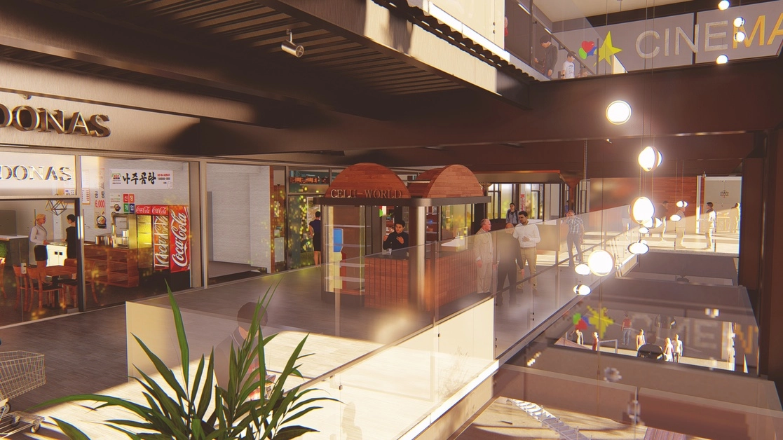 Prototipo de la Plaza Comercial Paseo Tláhuac. Foto cortesía de la inmobiliaria y constructora Patlali