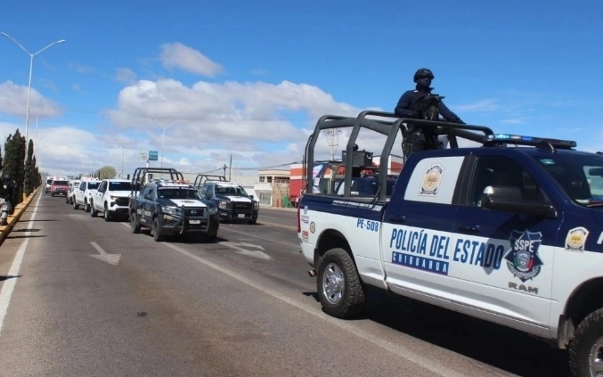 Blanca Arcelia Pacheco Sánchez fue trasladada a un hospital. Foto Foto Secretaría de Seguridad Chihuahua / archivo