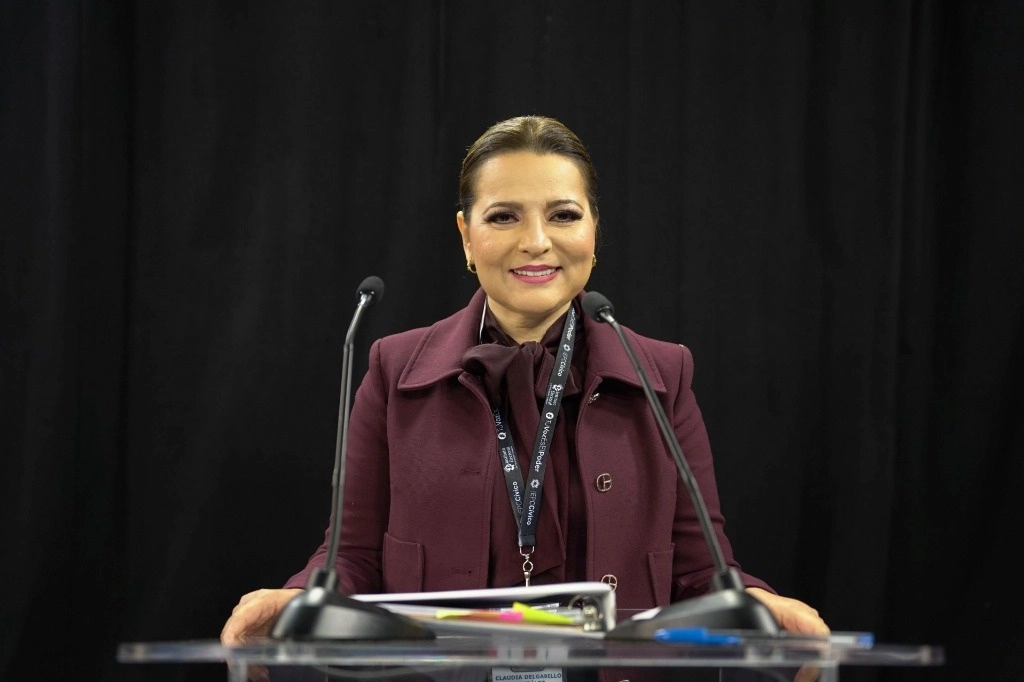 Claudia Delgadillo, candidata de Morena por la gubernatura de Jalisco. Foto Cuartoscuro / archivo 