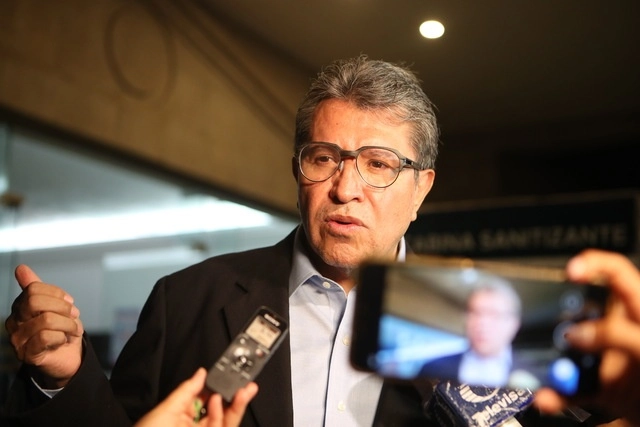 El coordinador de los senadores de Morena, Ricardo Monreal en imagen de archivo. Foto Yazmín Ortega