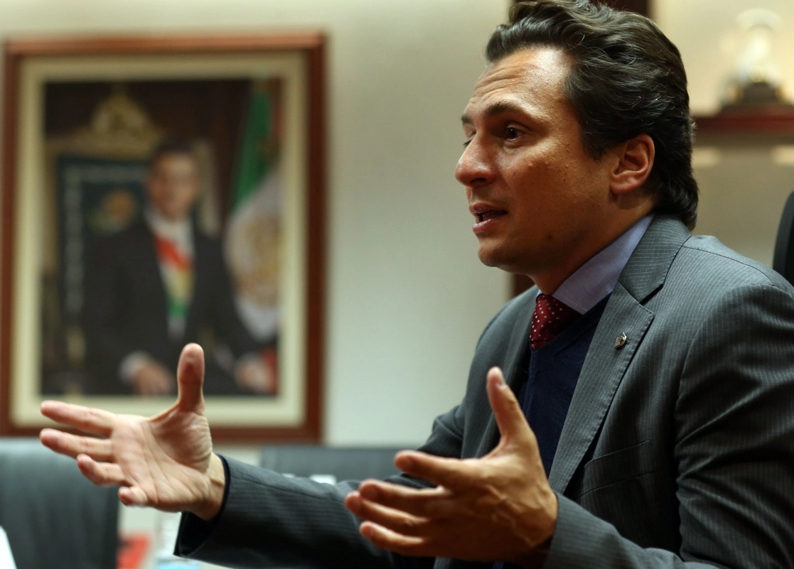 El ex director de Pemex, Emilio Lozoya, el 13 de diciembre de 2013. Foto 'La Jornada'