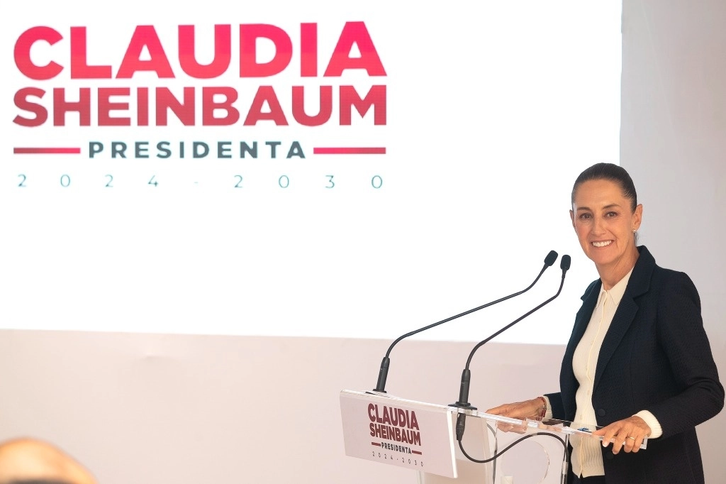 La presidenta electa, Claudia Sheinbaum. Foto María Luisa Severiano / archivo 