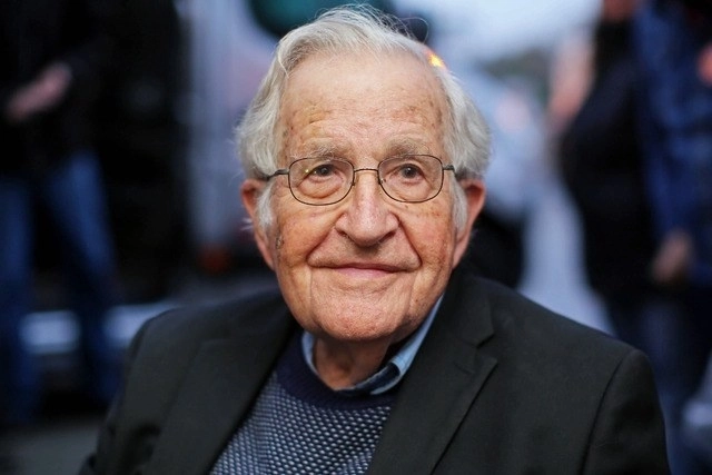 El filósofo estadunidense Noam Chomsky. Foto Afp / Archivo