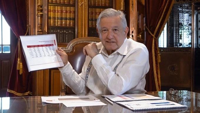 Andrés Manuel López Obrador en imagen de su twitter oficial