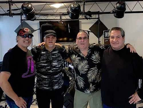 Peña, Gambale, Garfield y López prometen un concierto con una mezcla variada de ritmos de swing, funk, latino y rock. Foto cortesía del baterista
