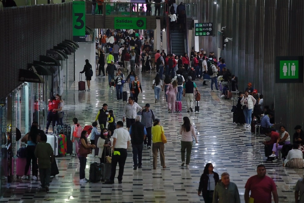 Terminal 1 del AICM en imagen de archivo. Foto Cristina Rodríguez