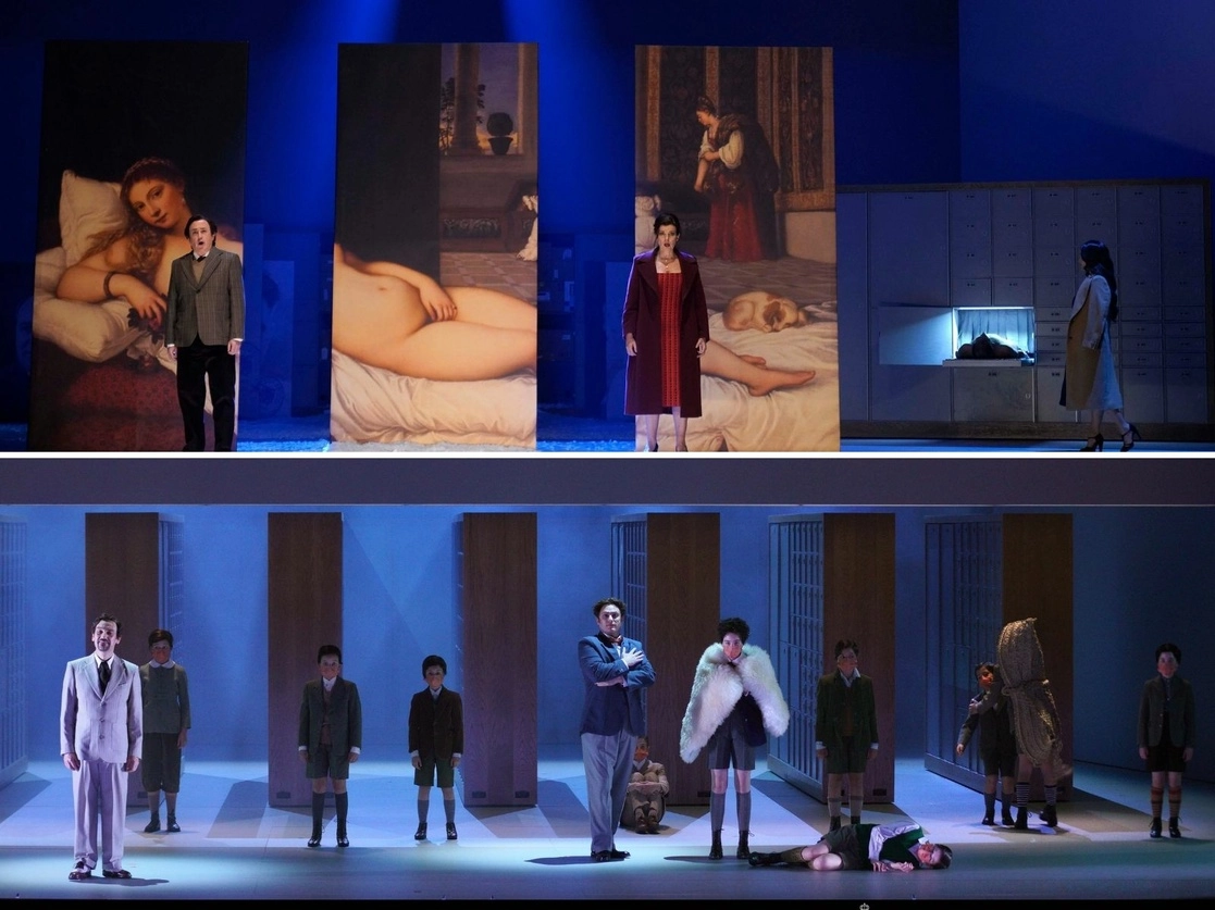 Se trata de una obra llena de ironía, humor y sensualidad, en una atmósfera de censura, exilio y temor. Foto Javier del Real / Teatro Real