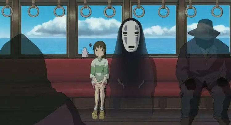 Fotograma de la película 'El viaje de Chihiro'.
