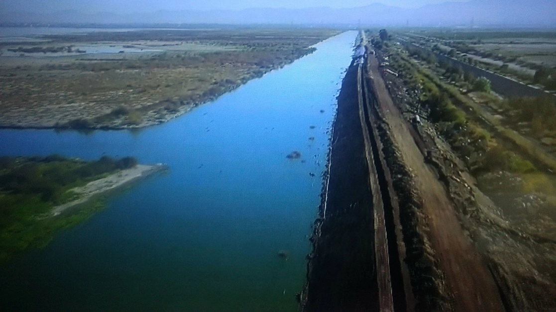 Vista del Parque Ecológico Texcoco, que se encuentra dentro de la región a ser rescatada. Foto tomada del Twitter de @arturot15641801
