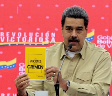 Nicolás Maduro, presidente de Venezuela. Foto Afp
