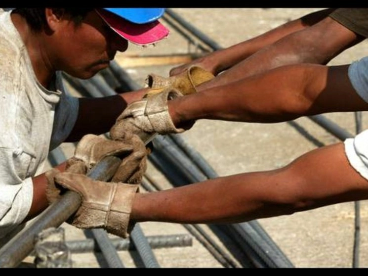 Trabajos de construcción en la ciudad de México. Foto José Carlo González/ Archivo
