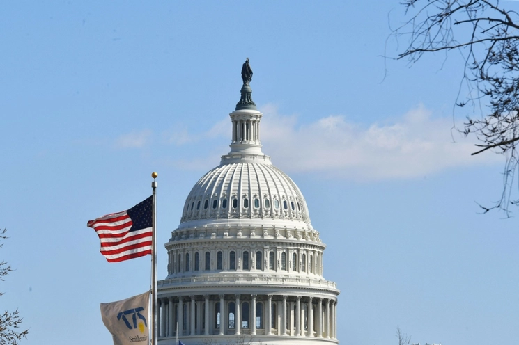 Perspectiva del Capitolio en Washington, D.C. en imagen de archivo. Foto Afp 