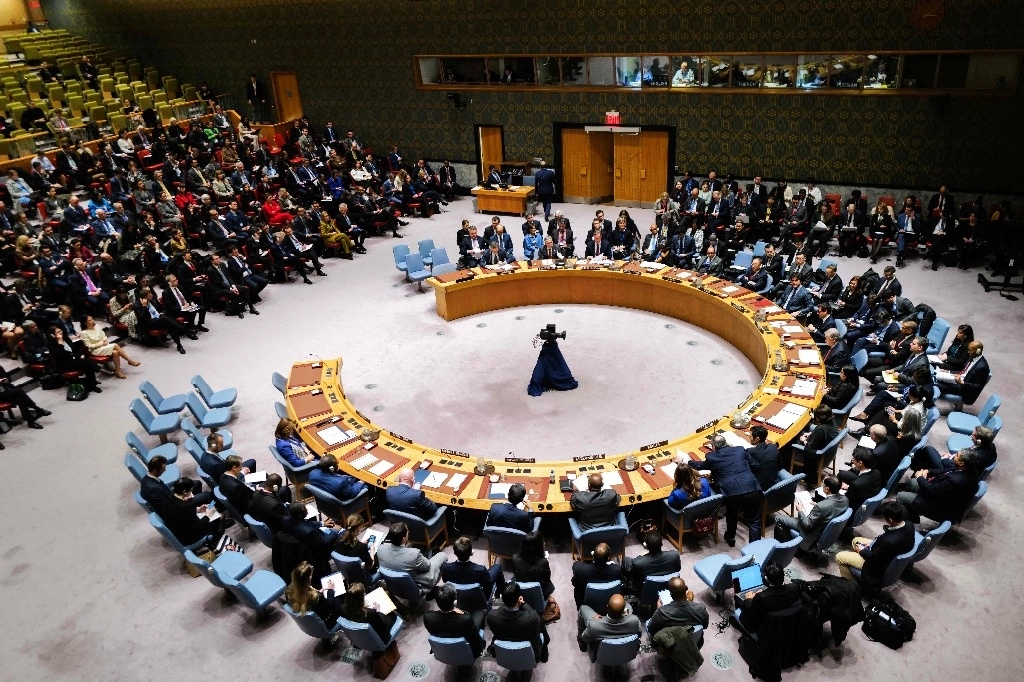 Sesión del Consejo de Seguridad de la ONU el pasado 23 de febrero. Foto Ap.