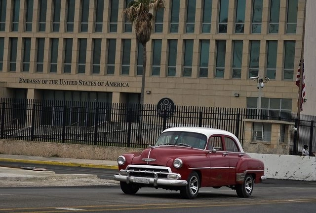 Embajada de Estados Unidos en La Habana. Foto Afp / Archivo
