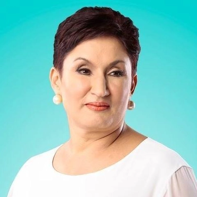 Imagen tomada de su cuenta de Twitter. Foto @ThelmaAldana