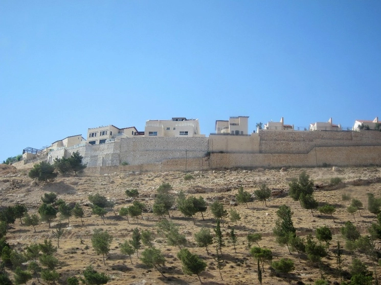 Asentamiento israelí en Cisjordania. Foto Europa Press