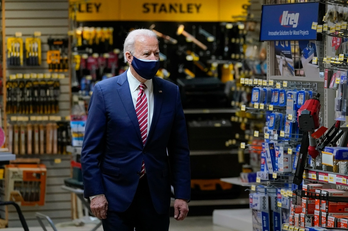 El presidente de Estados Unidos Joe Biden decretó sanciones contra alto funcionarios de Irán. Foto Ap