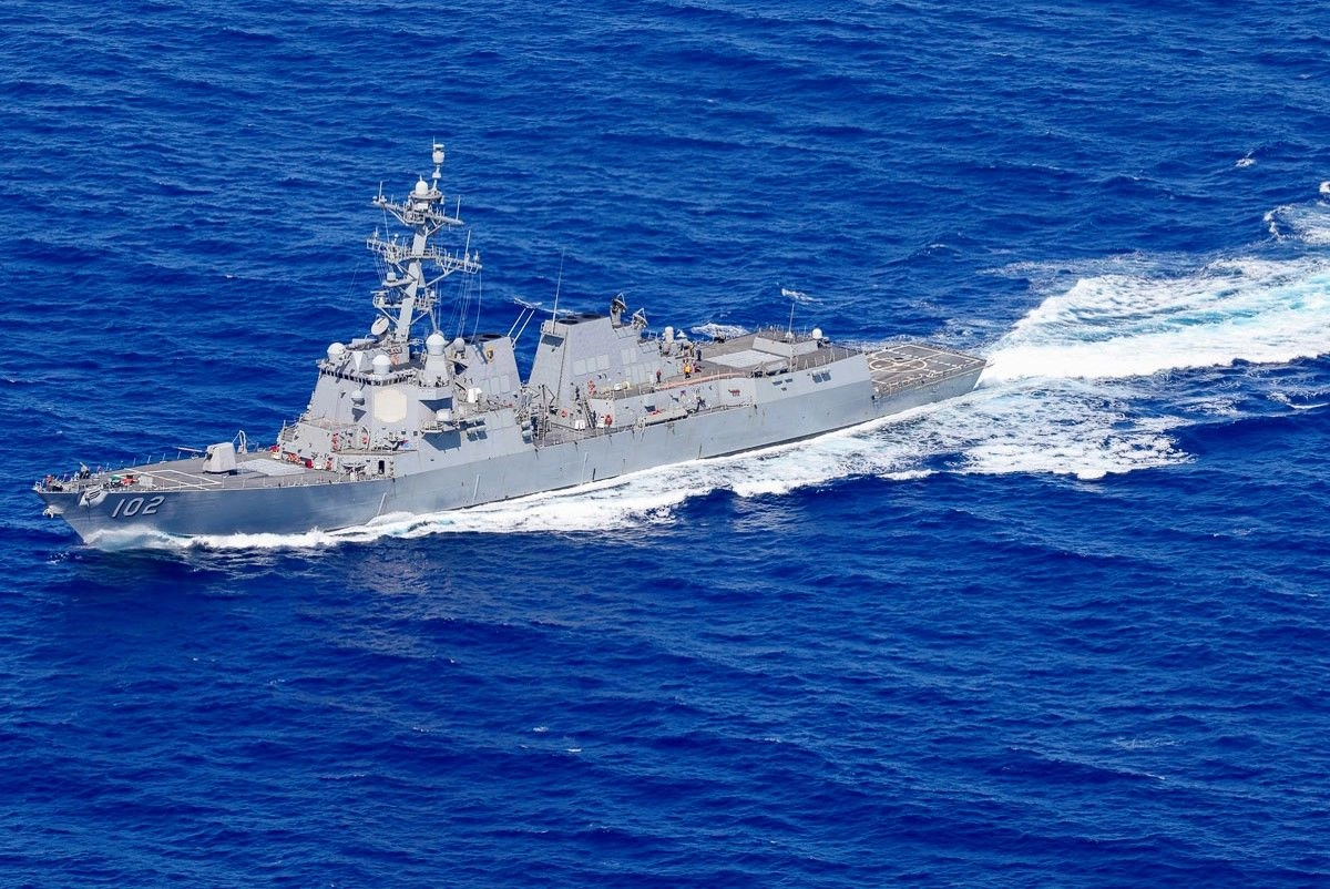 El USS Sampson es un destructor de la clase Arleigh Burke en servicio con la Armada de EU. Foto tomada de la página web 