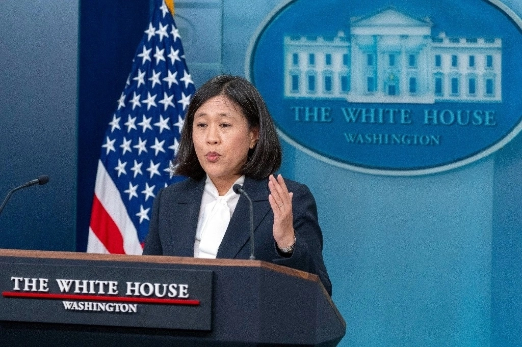La representante comercial de Estados Unidos, Katherine Tai. Foto Ap/ archivo