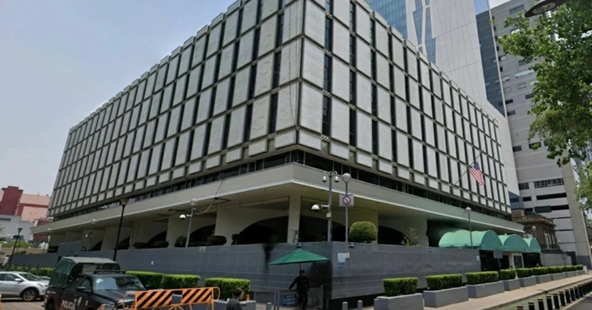 La Embajada de Estados Unidos en México. Foto 