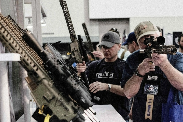 En 2023 se ha decomisado menos del 2% del total de armas de fuego traficadas de EU a México, informó el servicio de Aduanas y Protección Fronteriza (CBP). Foto Afp / Archivo
