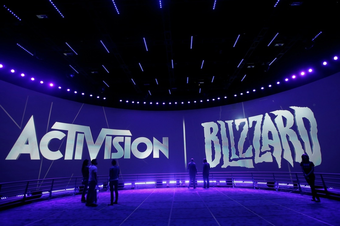 Logo de Activision. Foto Ap
