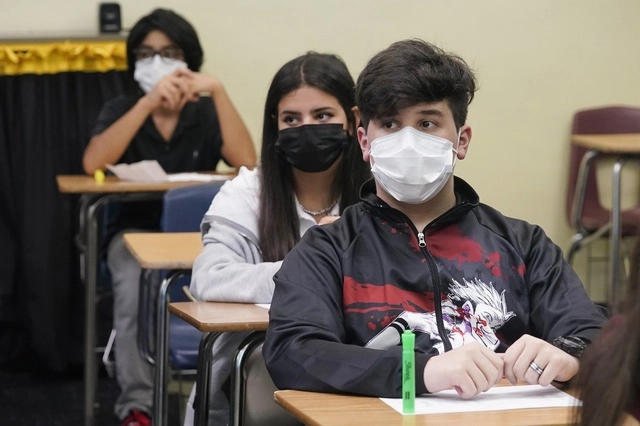 En una secundaria de Miami Lakes, Florida, el 23 de agosto pasado. Foto Ap
