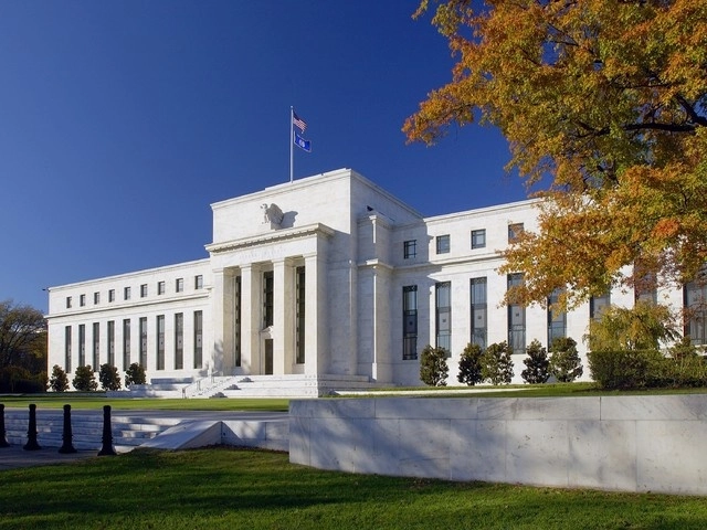 Edificio de la Reserva Federal de Estados Unidos. Foto Europa Press
