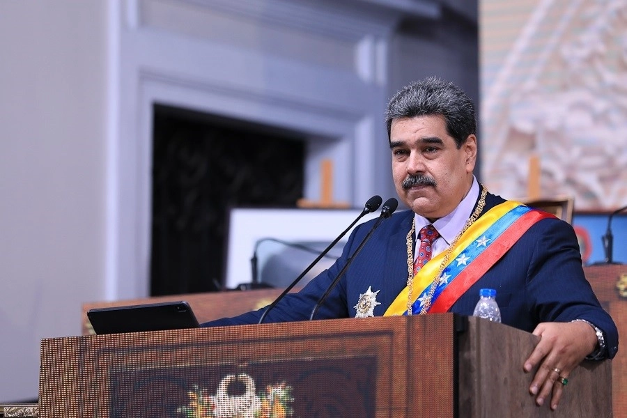 El presidente venezolano, Nicolás Maduro (en imagen de archivo), ha condicionado el diálogo con la oposición al levantamiento de las sanciones de Estados Unidos. Foto Europa Press 